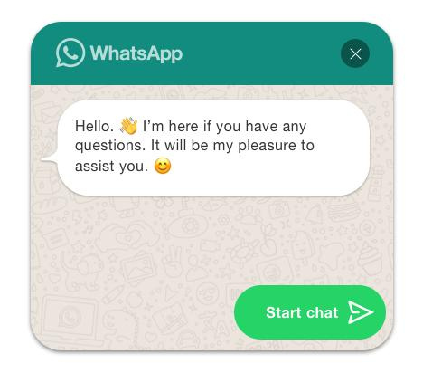 Voeg een WhatsApp widget toe aan je website